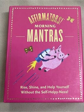 Affirmators! Morning Mantras Pink Daily Card Deck - NIB